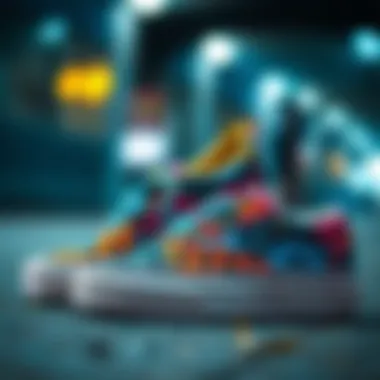 Vibrant Patterns of Multicolor Vans Showcasing the vibrant colors and patterns of multicolor Vans.