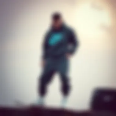 Modern Aesthetics in Nike Cotton Sweat Suits Elegant design of Nike cotton sweat suit showcasing modern aesthetics