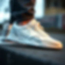 Nike Daybreak White Gum sneaker showcasing its unique design elements
