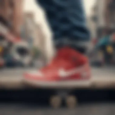 Cultural impact of Nike Zoom Air High Tops in skateboarding