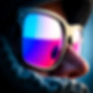 Innovative Lens Technology of Oakley Prizm Close-up of Oakley Prizm lens technology