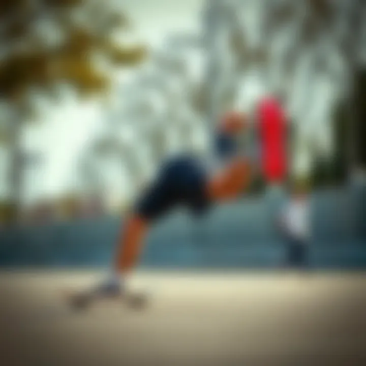 Leg stretch demonstrating essential post-skate recovery