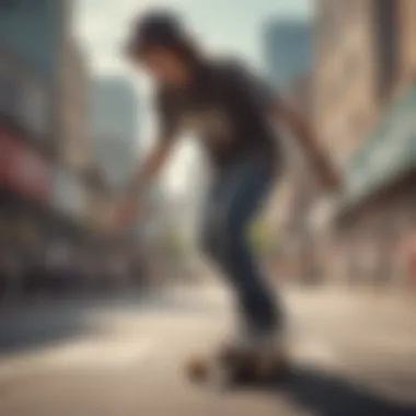 Activism in Skateboarding An activist skateboarder promoting social change through art