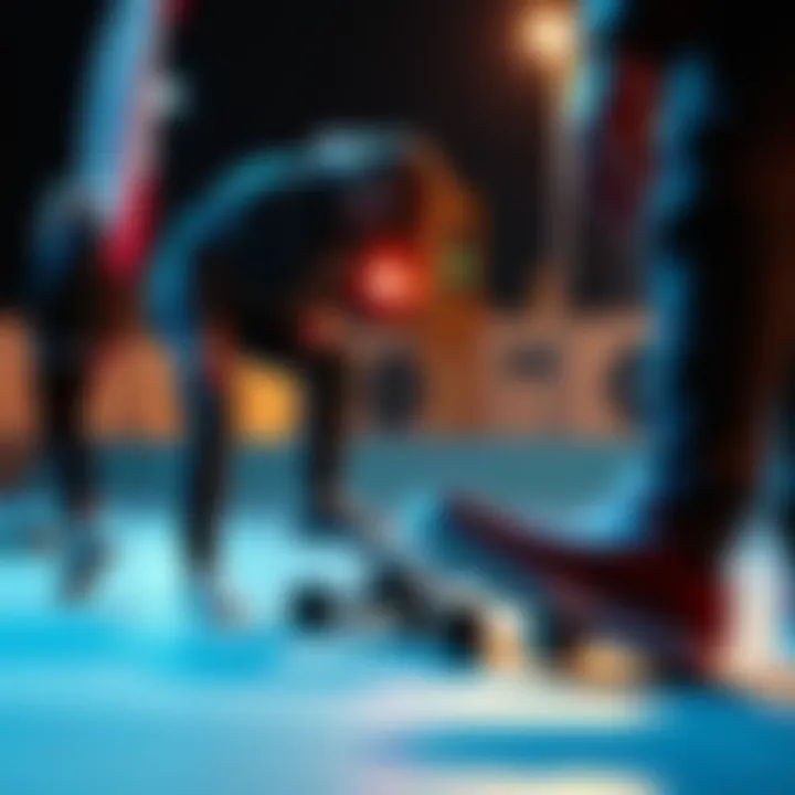 Engaging tutorial session for skateboard enthusiasts