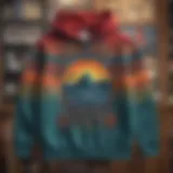 Classic Santa Cruz sweatshirt showcasing its vibrant graphic design