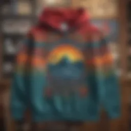 Classic Santa Cruz sweatshirt showcasing its vibrant graphic design