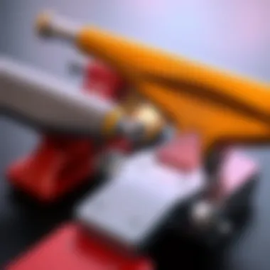 Close-up of truck materials highlighting the differences in composition.