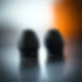 Close-up view of Skullcandy eartips showcasing their design and texture