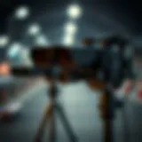 Advanced surveillance equipment showcasing modern spy optics