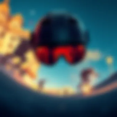 The Journey of Optical Innovation Illustration depicting the evolution of optical devices