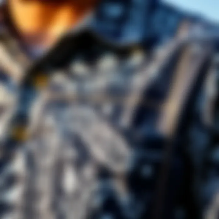 Intricate Bandana Print on Fabric Close-up of the intricate bandana print on fabric