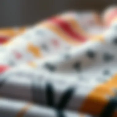 A close-up of fabric textures used in modern skate attire