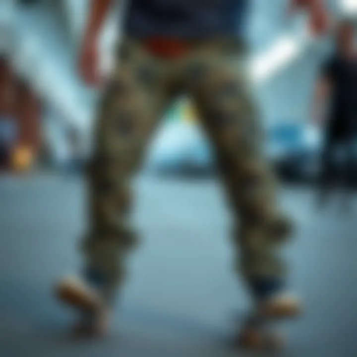 Practical Features of Cargo Pants for Skaters Infographic on the practical features of cargo pants for skaters