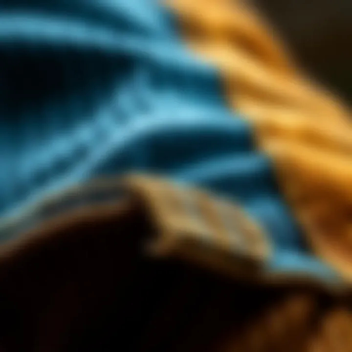 The Rich Texture of Corduroy Close-up of corduroy fabric showcasing its unique texture