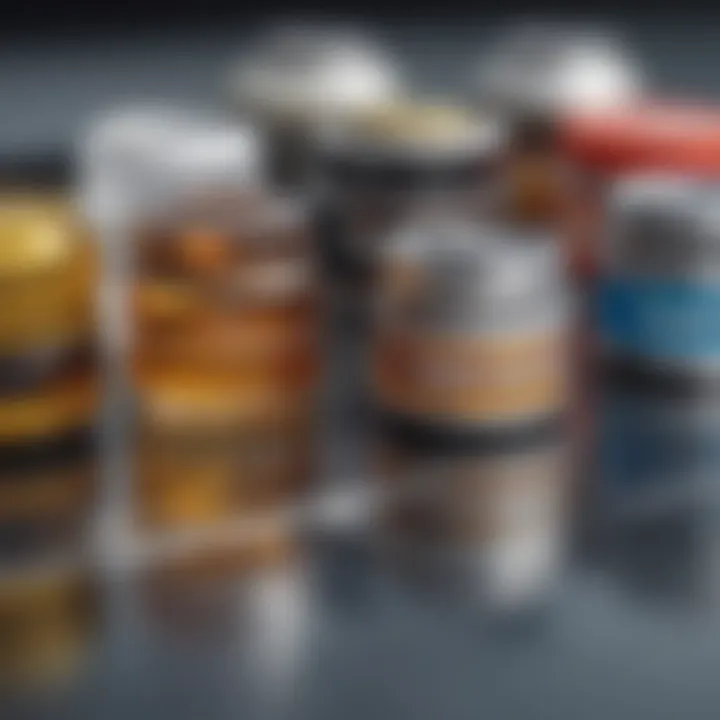 Comparison chart of different lubricants for skateboard bearings