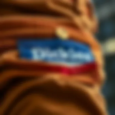 The Texture and Durability of Dickies Corduroy Pants A close-up of Dickies corduroy pants showcasing their texture and durability