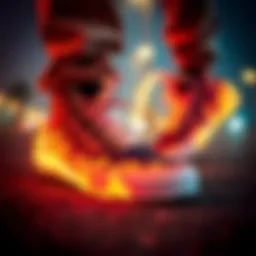 Vans Fire Shoes showcasing innovative design features