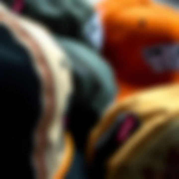 Exploring the Materials of Vans Hats Close-up of Vans hat materials and textures