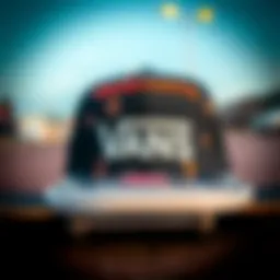 A stylish Vans hat representing skate culture