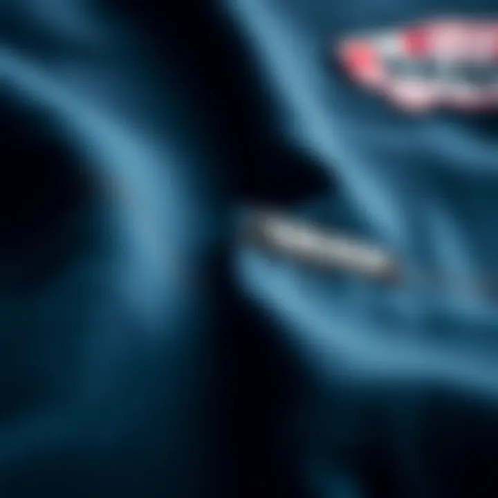 A close-up of the fabric texture emphasizing comfort and durability