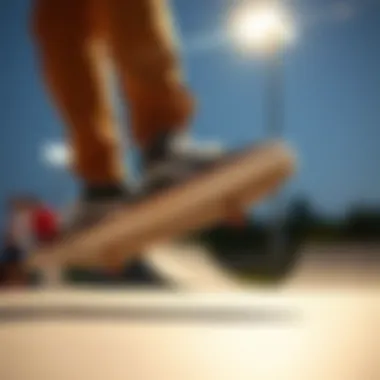 Vans Pumps in Action within Skate Culture Skateboarder performing tricks while wearing Vans pumps, demonstrating their impact on skate culture