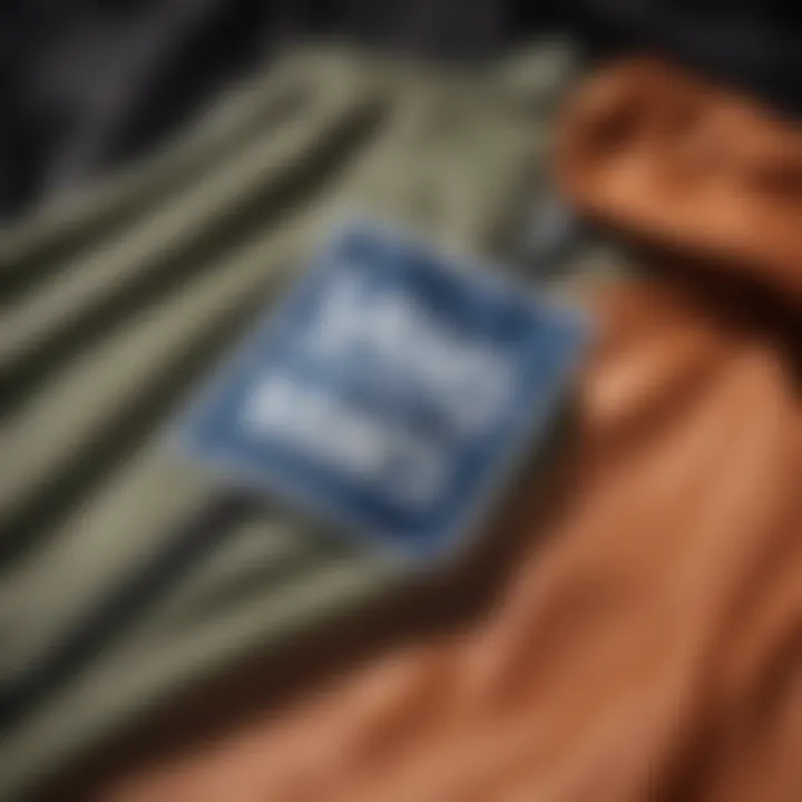 Detail of high-quality material used in Vans windbreakers.