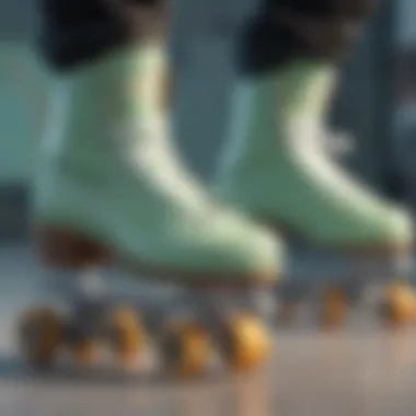 Comparative Analysis of VNLA Mint Skates Side-by-side comparison of VNLA Mint skates and other popular skate models