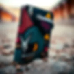 Stylish Zumiez wallet showcasing unique design elements
