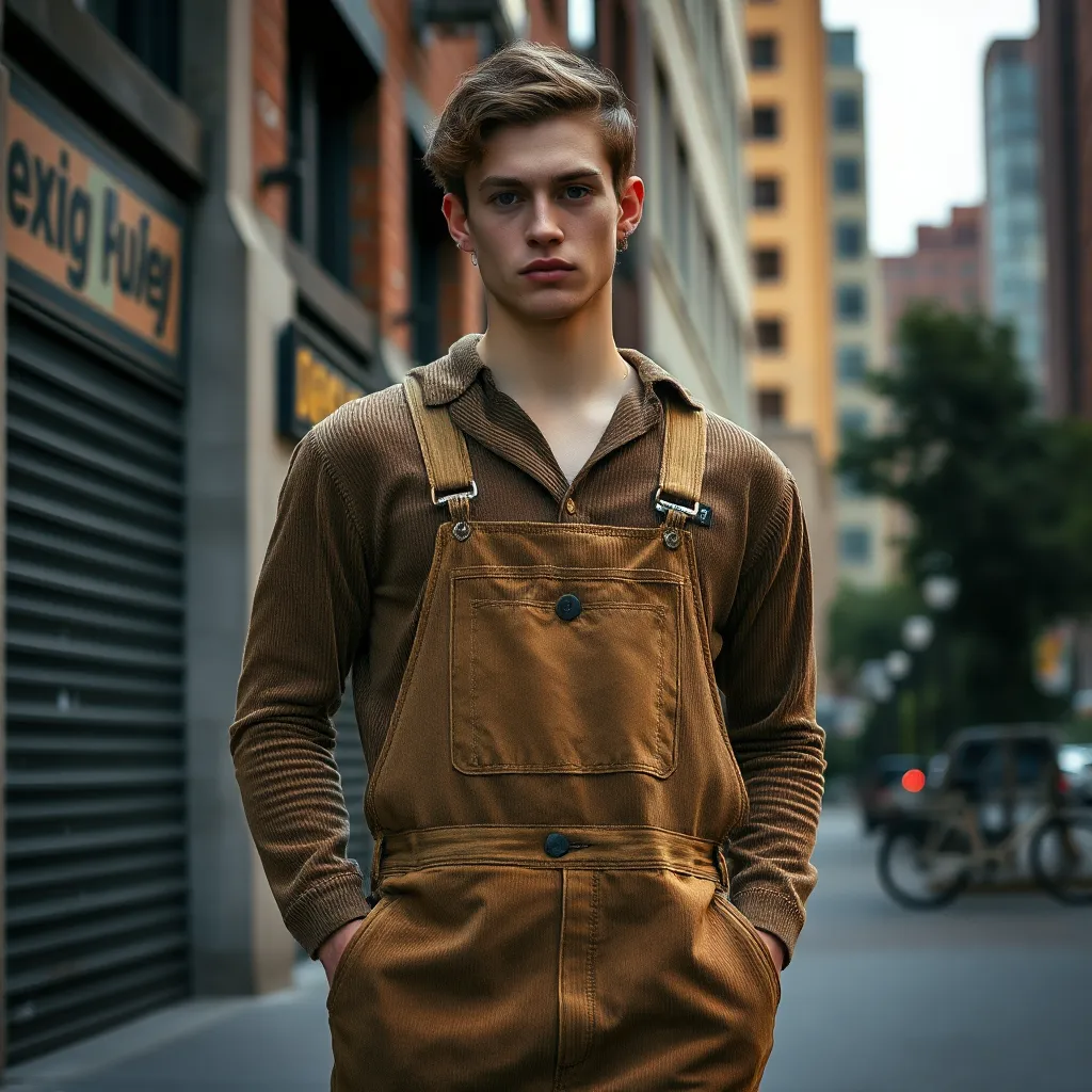 Mayoral Corduroy Overalls in Forest